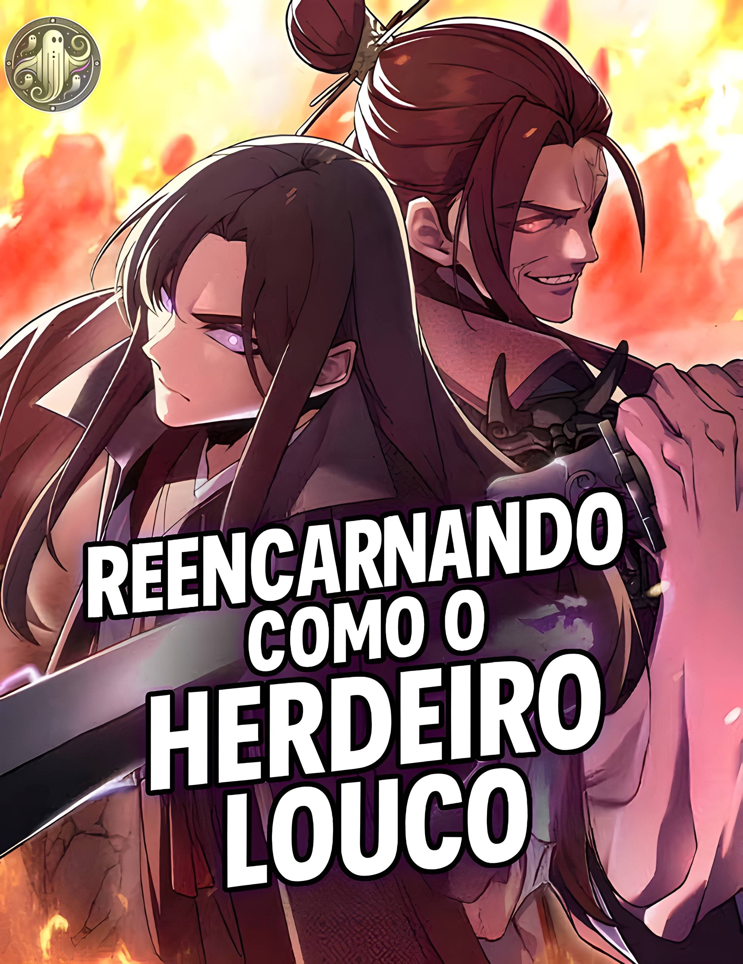 Capa de Reencarnando como o Herdeiro Louco