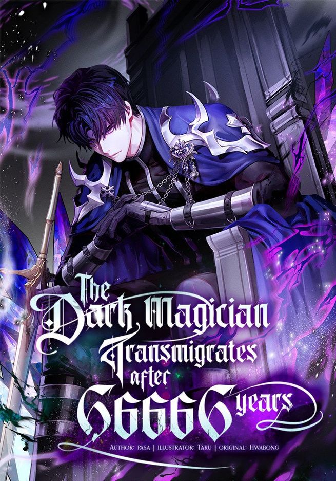 Capa de O Mago Negro que Retorna Após 66666 Anos