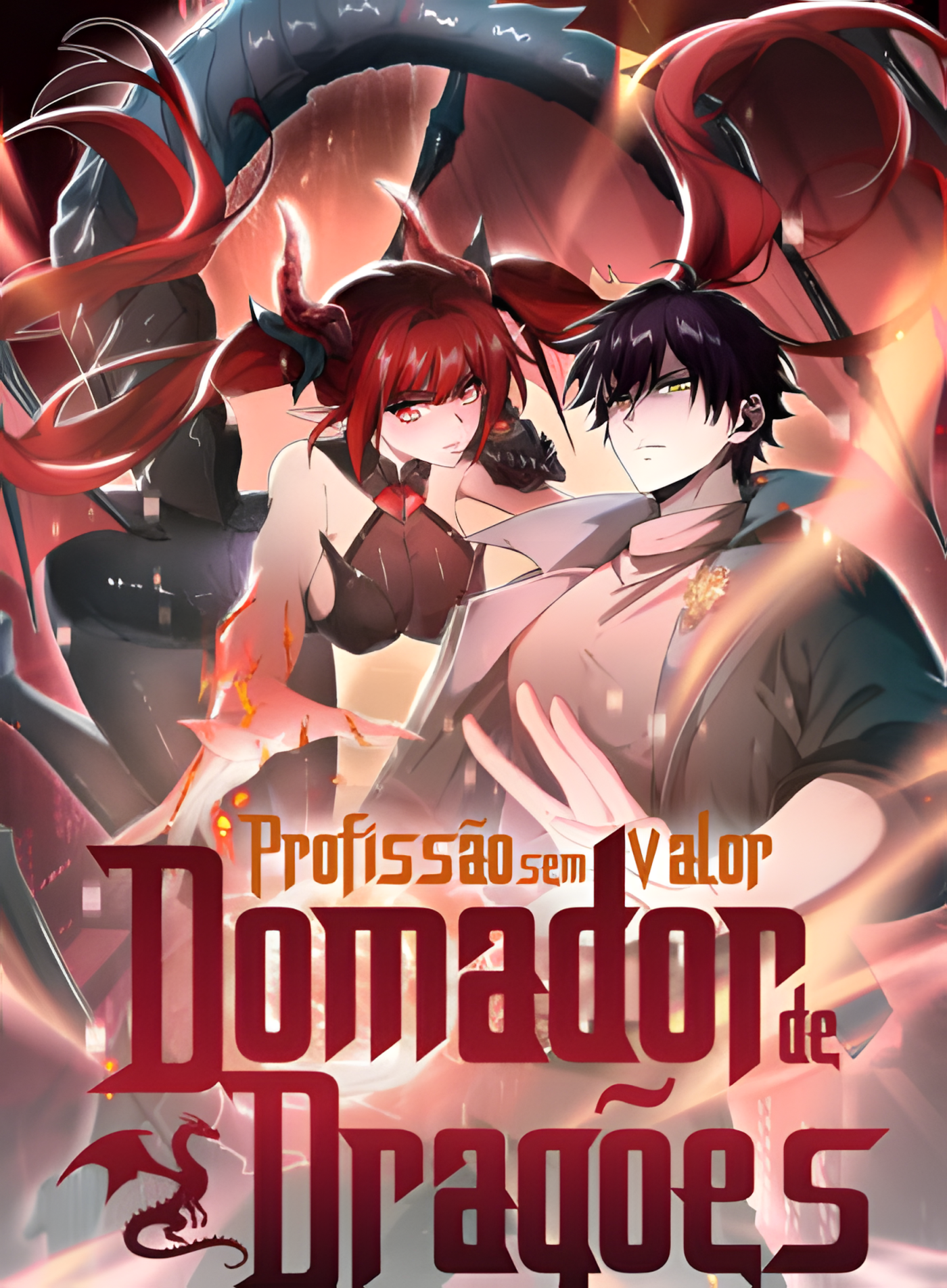 Capa de Profissão sem Valor: Domador de Dragões