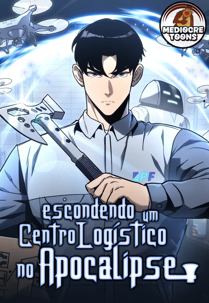 Capa de Escondendo um Centro Logístico no Apocalipse