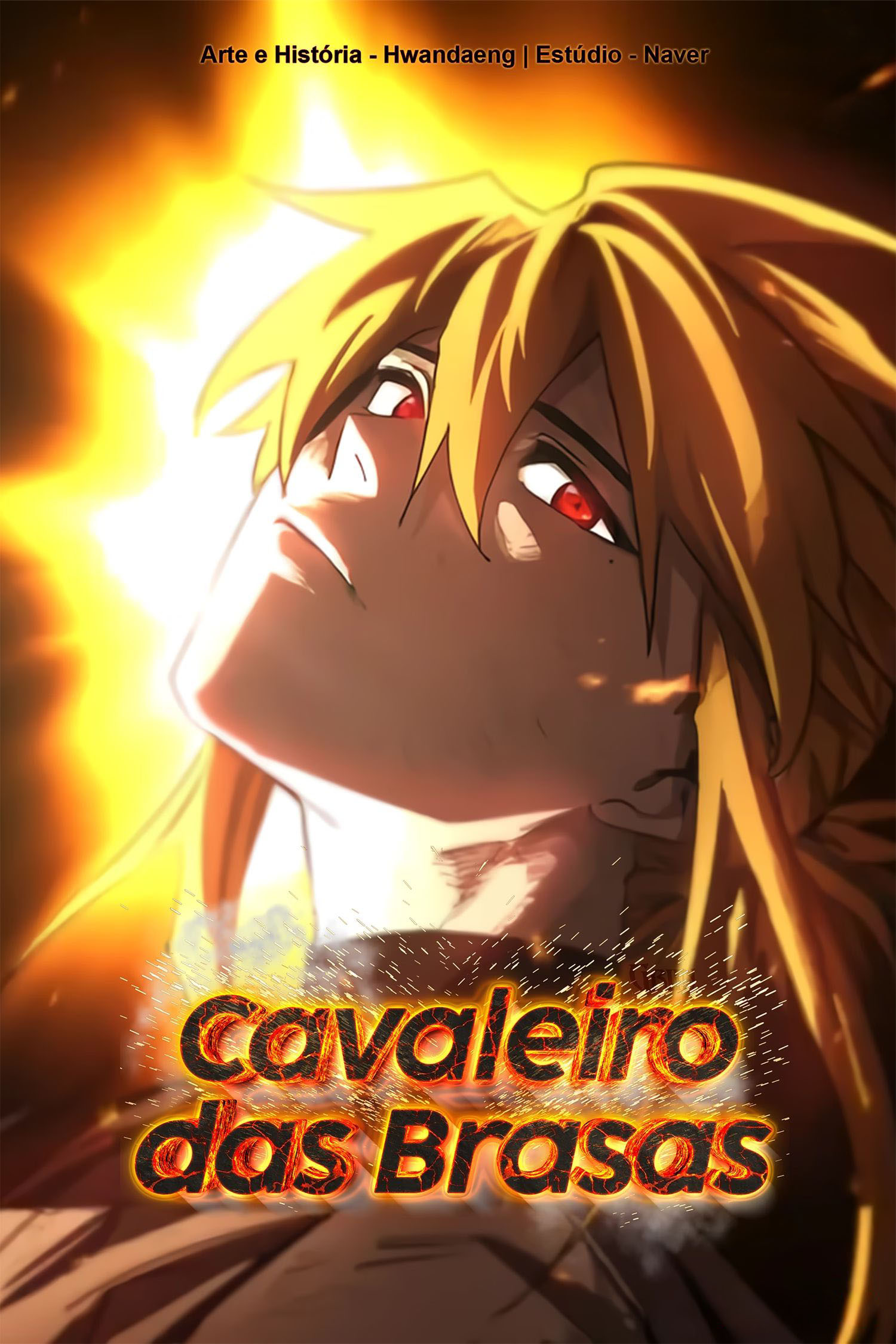 Capa de O Cavaleiro das Brasas