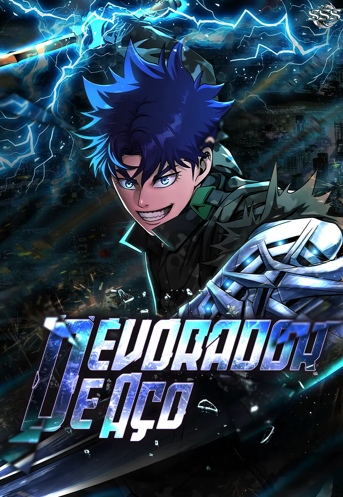 Capa de O Jogador Devorador de Aço