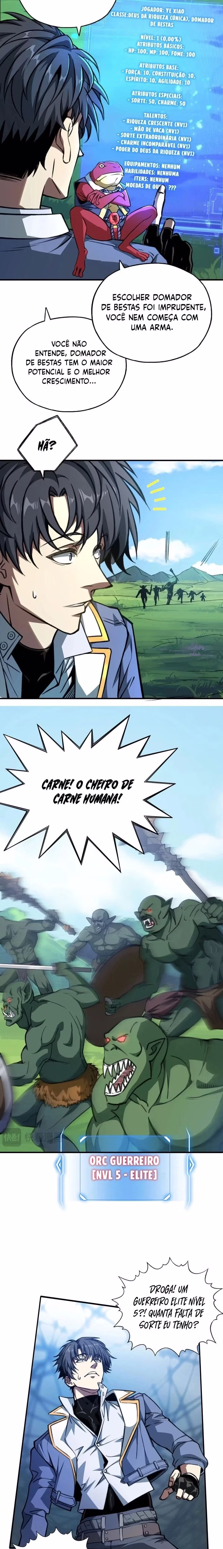 Página 5 de Começando Como Deus da Riqueza e Domando Bilhões de Pets Divinos - Capítulo 2