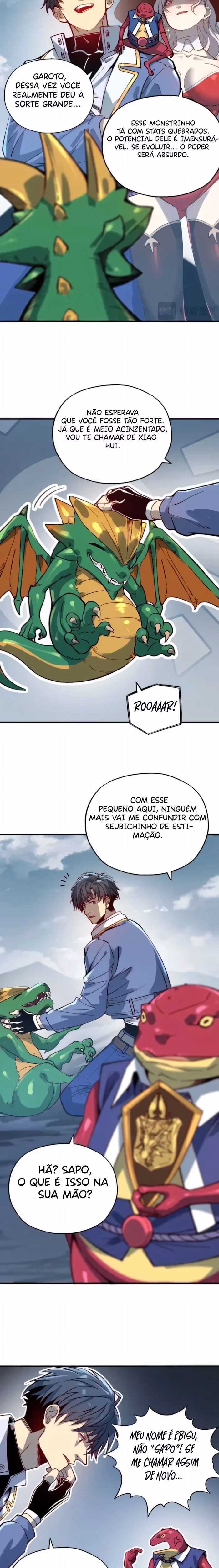 Página 3 de Começando Como Deus da Riqueza e Domando Bilhões de Pets Divinos - Capítulo 4
