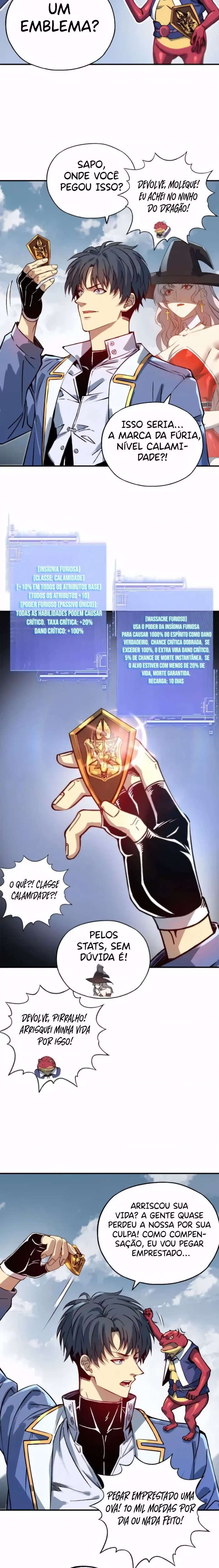Página 4 de Começando Como Deus da Riqueza e Domando Bilhões de Pets Divinos - Capítulo 4