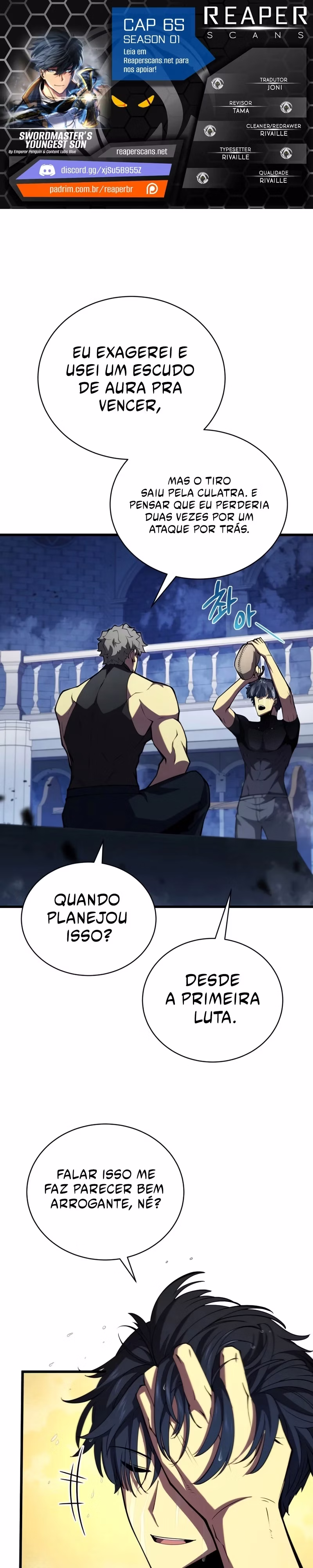 Página 1 de O Filho Mais Novo do Mestre Espadachim - Capítulo 65