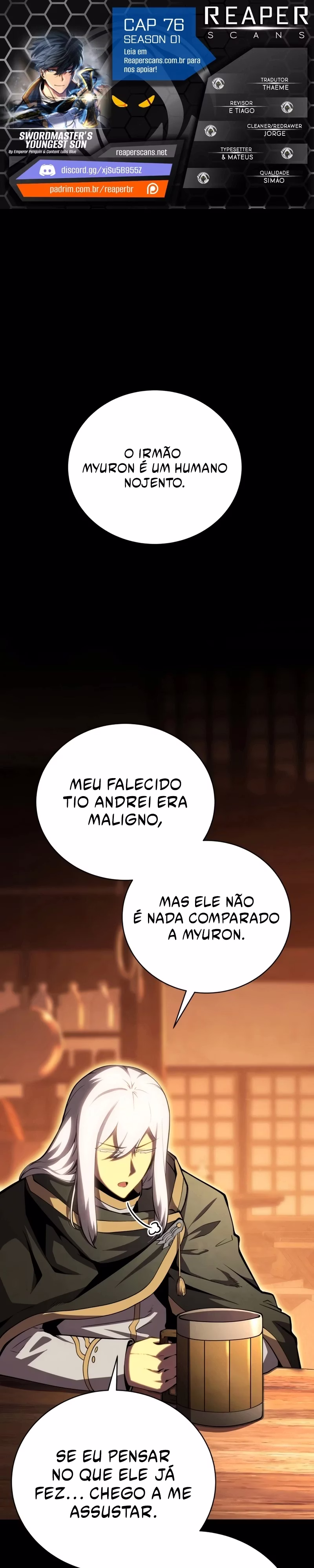 Página 1 de O Filho Mais Novo do Mestre Espadachim - Capítulo 76