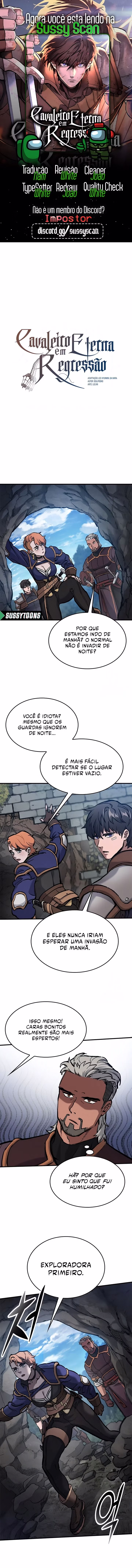 Página 1 de O Cavaleiro em Eterna Regressão - Capítulo 48