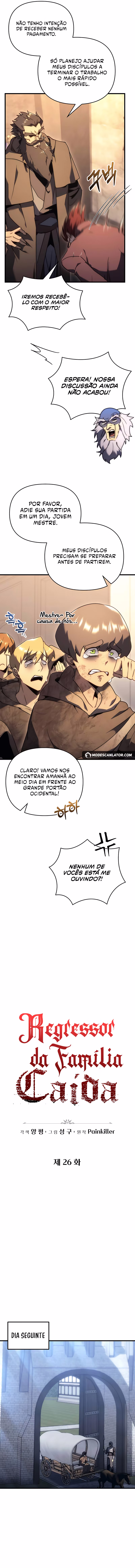 Página 4 de O Regressor da Família Caída - Capítulo 26