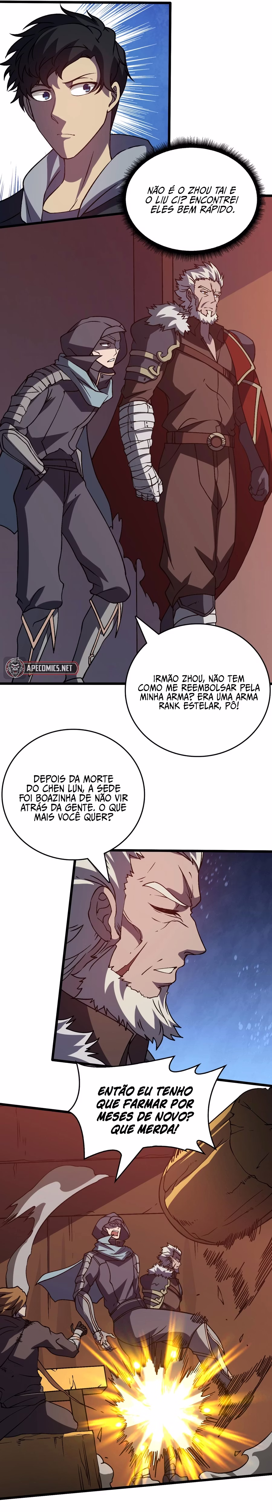 Página 4 de Começando como o BOSS Dragão Negro, Sou Invencível - Capítulo 14