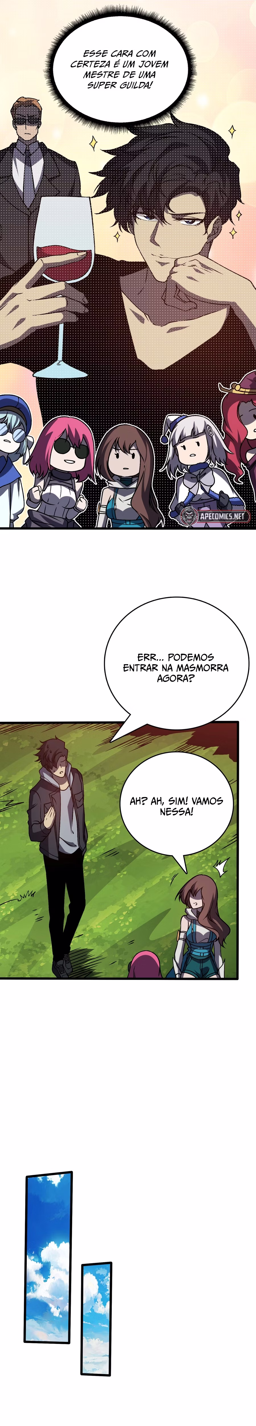 Página 3 de Começando como o BOSS Dragão Negro, Sou Invencível - Capítulo 18