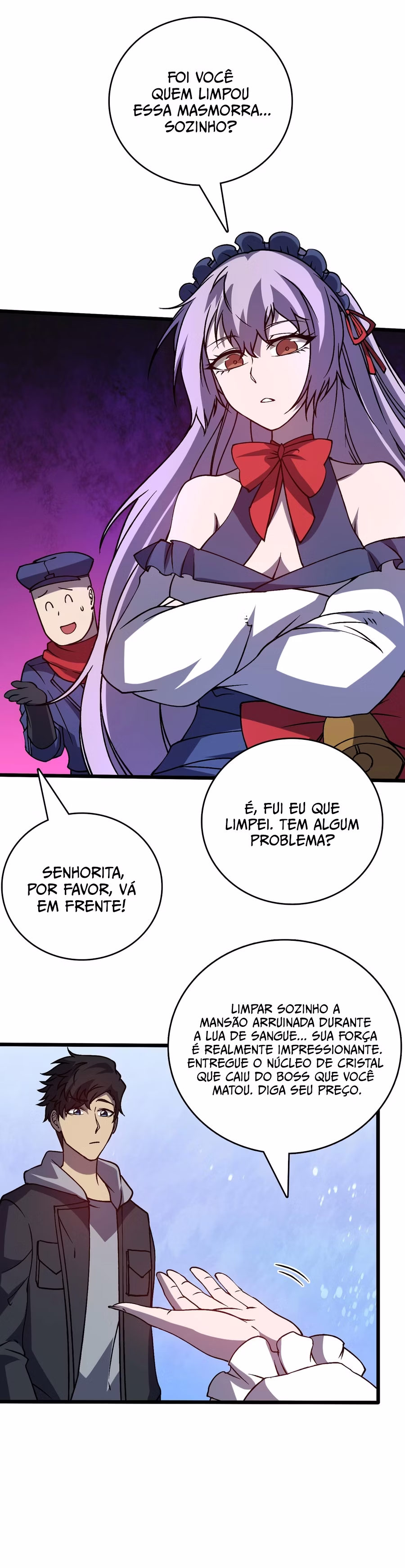 Página 3 de Começando como o BOSS Dragão Negro, Sou Invencível - Capítulo 22