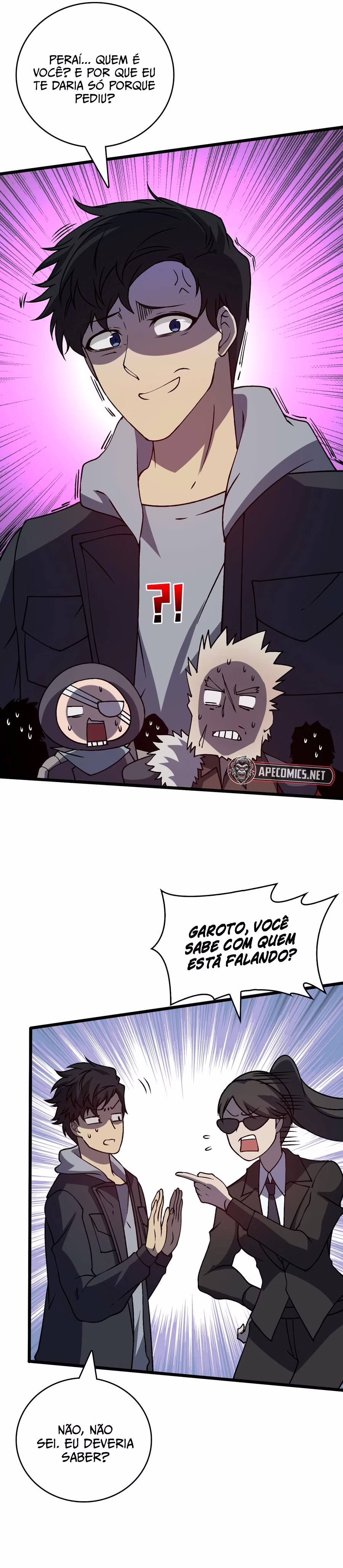 Página 4 de Começando como o BOSS Dragão Negro, Sou Invencível - Capítulo 22