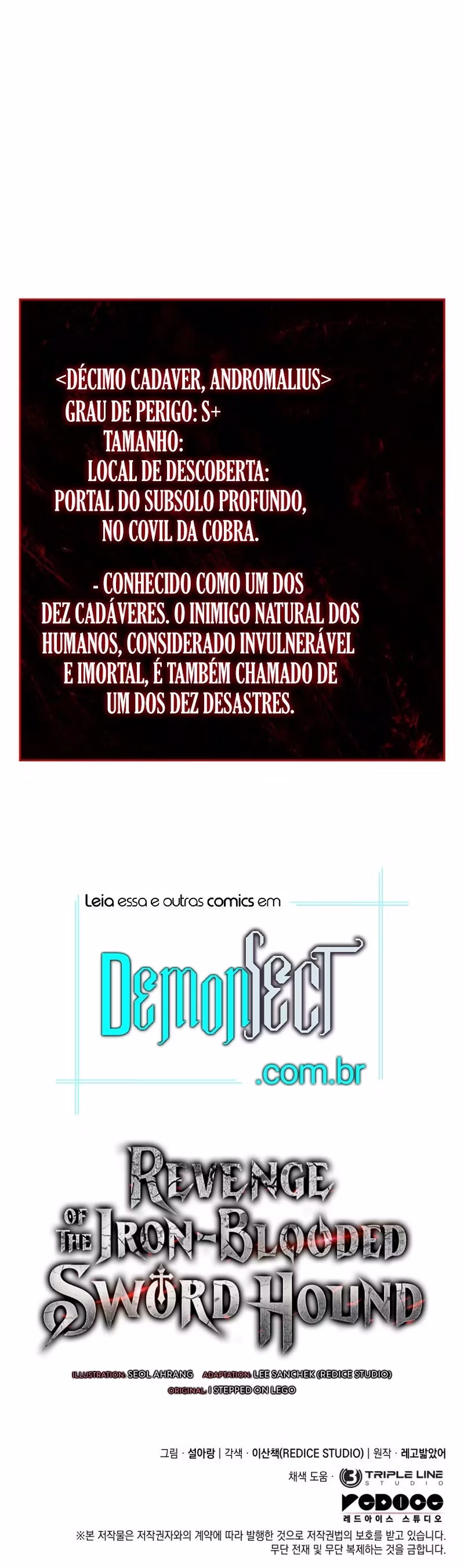Página 39 de A Vingança do Cão de Caça dos Baskerville - Capítulo 71