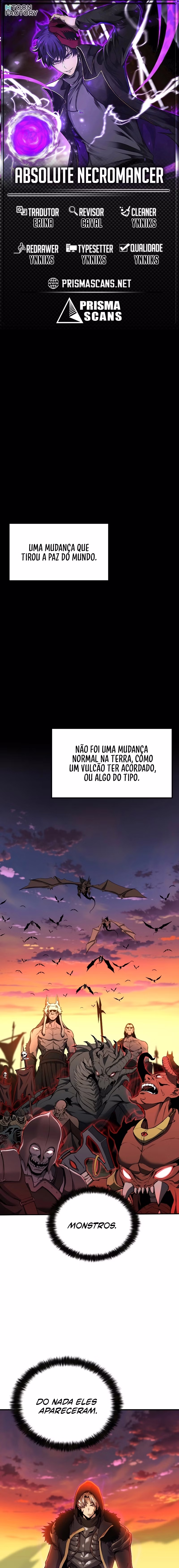 Página 1 de Necromante Absoluto - Capítulo 01