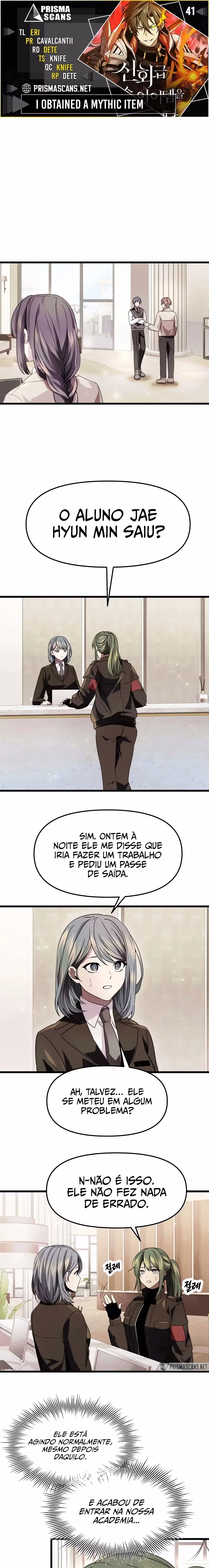 Página 1 de Eu Obtive um Item Mítico - Capítulo 41