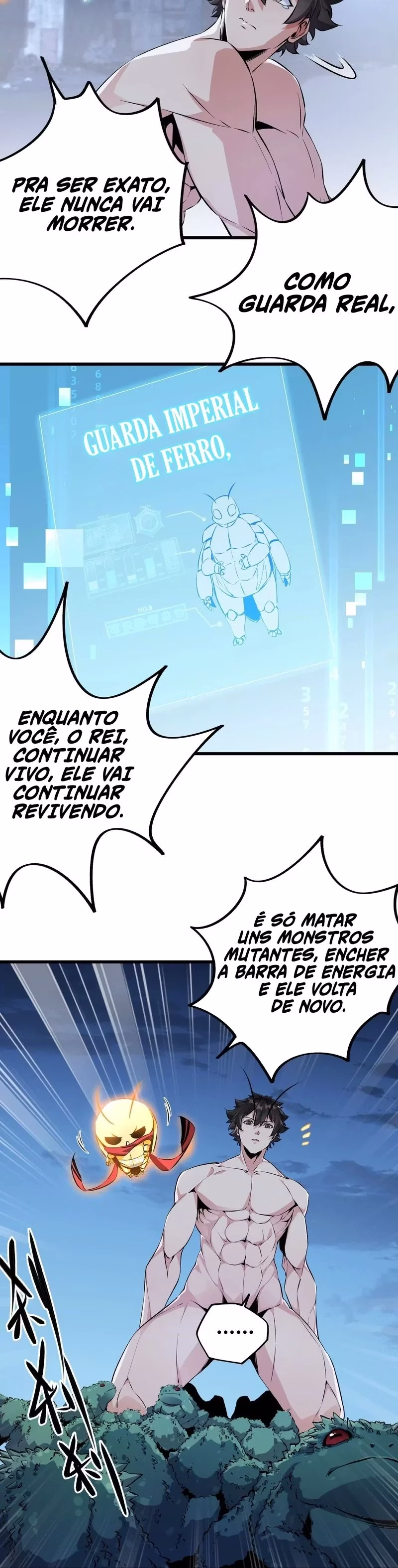 Página 13 de Apocalipse: As Baratas Me Dão Buffs - Capítulo 3
