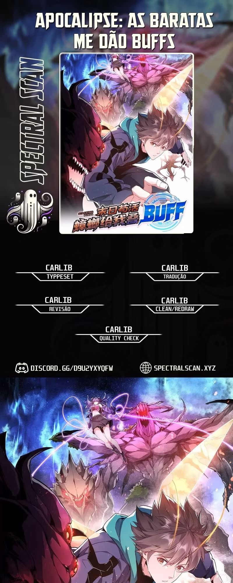 Página 1 de Apocalipse: As Baratas Me Dão Buffs - Capítulo 3