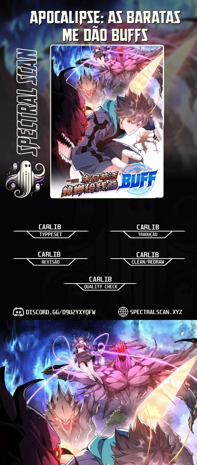 Página 1 de Apocalipse: As Baratas Me Dão Buffs - Capítulo 4