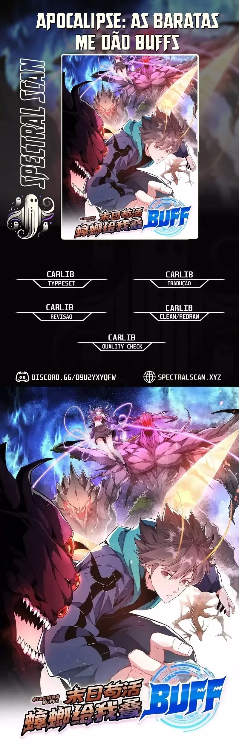 Página 1 de Apocalipse: As Baratas Me Dão Buffs - Capítulo 10
