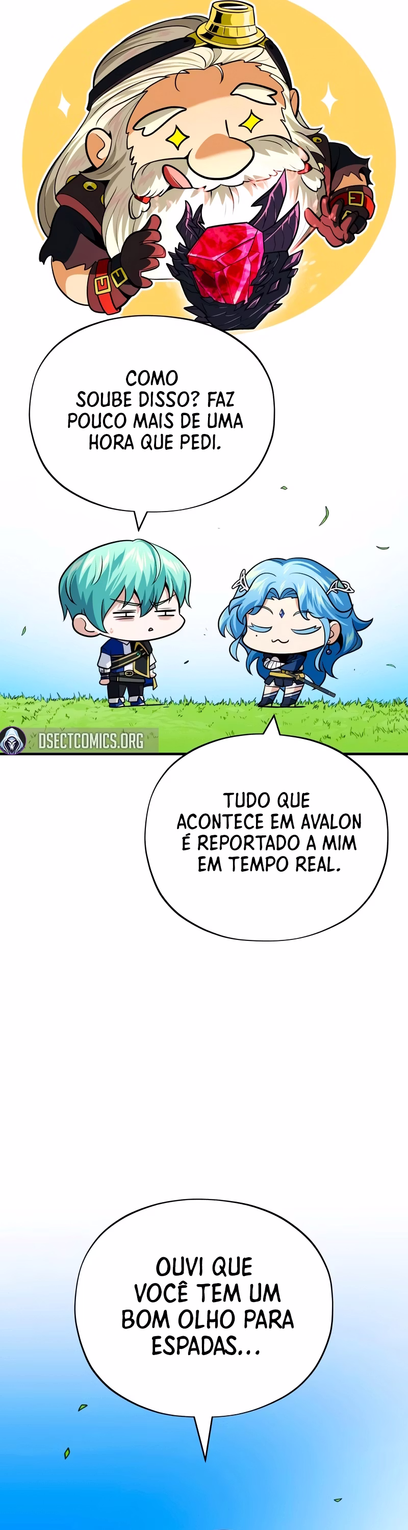 Página 42 de O Mago Negro que Retorna Após 66666 Anos - Capítulo 124