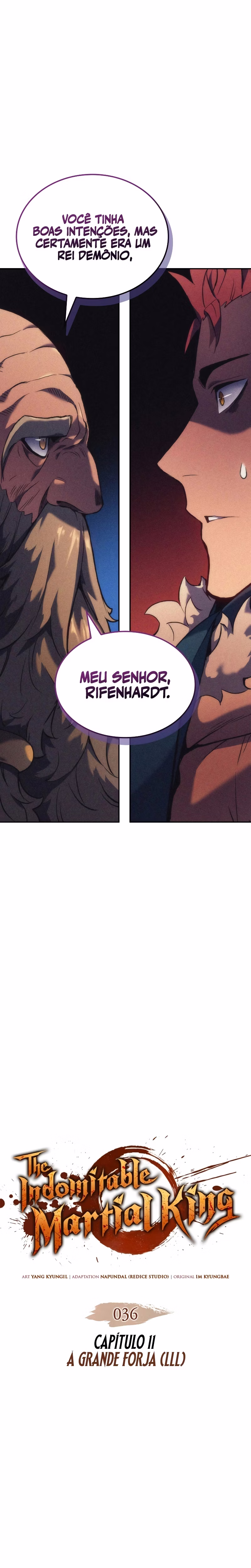 Página 2 de O Rei Marcial Indomável - Capítulo 36